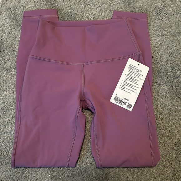 Lululemon Wunder Under 25” FLUX Wisteria Purple - Picture 6 of 8